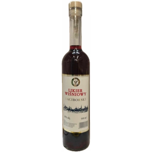 Likier Raciborski wiśnia 0,5l 40%