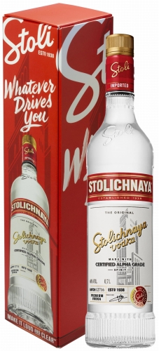 Wódka Stolichnaya 0,7l 40% + kart.