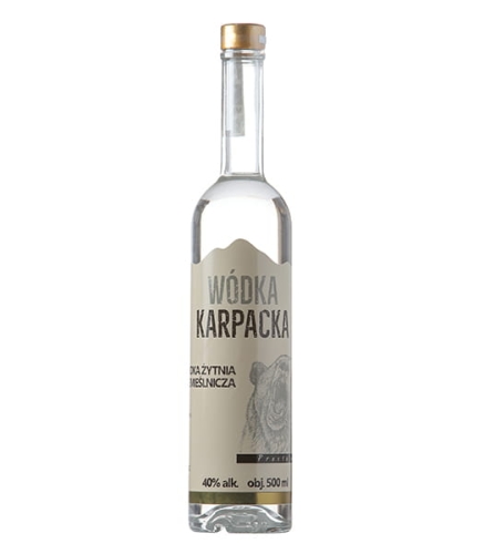 Wódka Karpacka Żytnia Rzemieślnicza 0,5l 40%