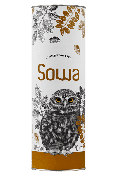 Wódka Dębowa Polska Sowa Golden 0,7l 40% + tuba.png