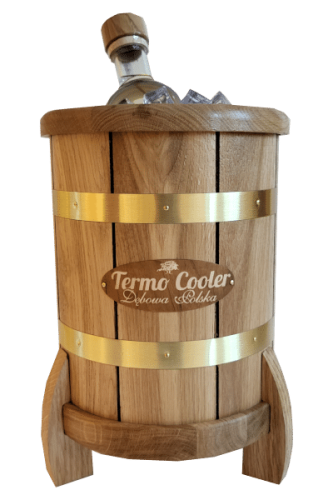 Wódka Dębowa Polska Termo Cooler 0,7l 40% + kart.