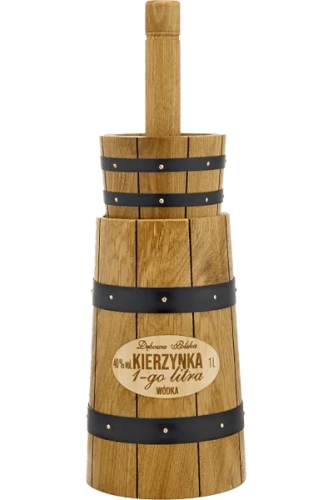 Wódka Dębowa Polska Kierzynka 1l 40% + kart.