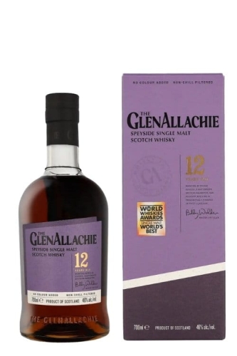 Whisky Glenallachie Speyside Single Malt 12Y 0,7l 46% + kartonik