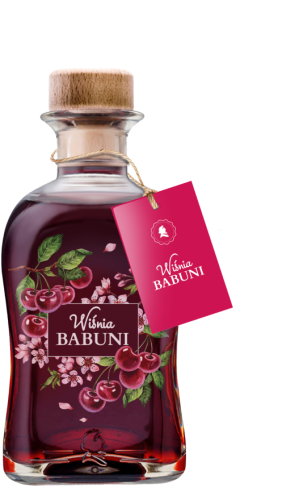 Nalewka Babuni wiśniowa 0,5l 18%