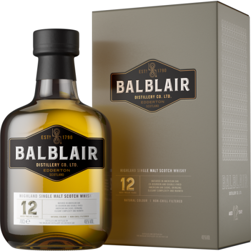Whisky Balblair 12Y Single Malt 0,7l 46% + kart.