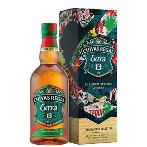 Whisky Chivas Regal Extra Tequila Cask Selection 0,7l 40% + kart.