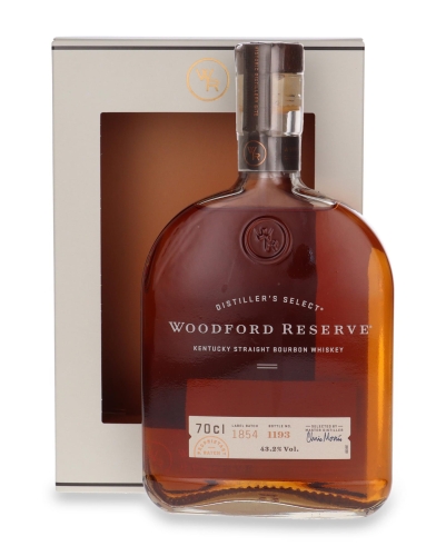 Whiskey Woodford Reserve 0,7l 43,2% + kart.biały