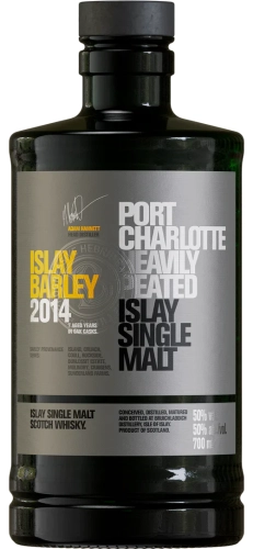 Whisky Port Charlotte Heavy Peated Islay Barley Single Malt 2014 0,7l 50%