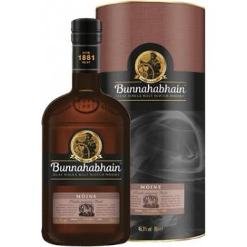 Whisky Bunnahabhain Moine 0,7l 46,3% + tuba