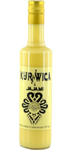 Likier Kurnwica z jajami advocat 0,5l 25%