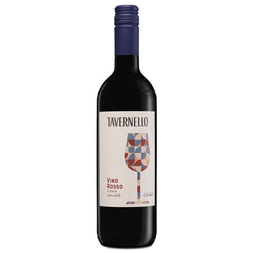Wino Tavernello Rosso 0,75l 10,5% cz/p/w
