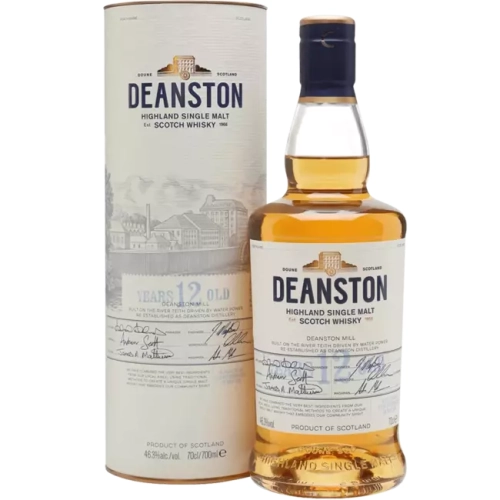 Whisky Deanston 12Y Single Malt 0,7l 46,3% + tuba