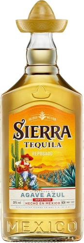 Tequila Sierra Reposado Gold 0,7l 35%