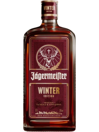 Likier Jagermeister Winter Edit.Cinnamon Vanilia 0,7l 25%