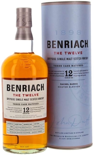 Whisky BenRiach 12Y The Twelve Three Cask 0,7l 46% tuba