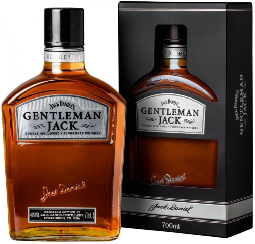 Whisky Gentleman Jack Tennessee Double Mellowed 0,7l 40% + kart.