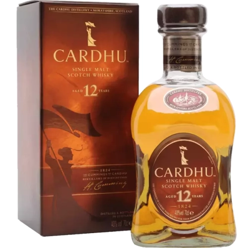 Whisky Cardhu Single Malt 12Y 0,7l 40% + kartonik