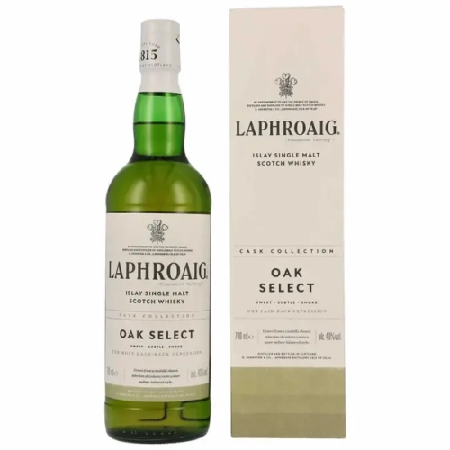 Whisky Laphroaig Oak Select Islay Single Malt 0,7l 40% + kart.