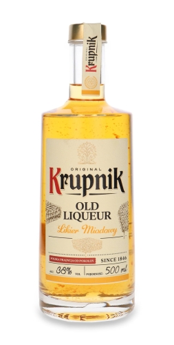 Likier Krupnik Miodowy Old  0,5l 38%