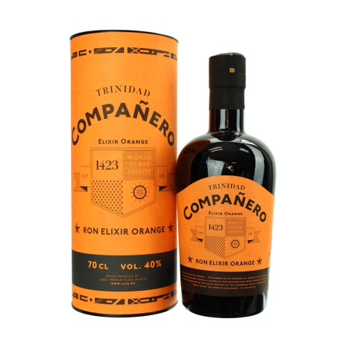 Rum Companero Elixir Orange 0,7l 40% + tuba