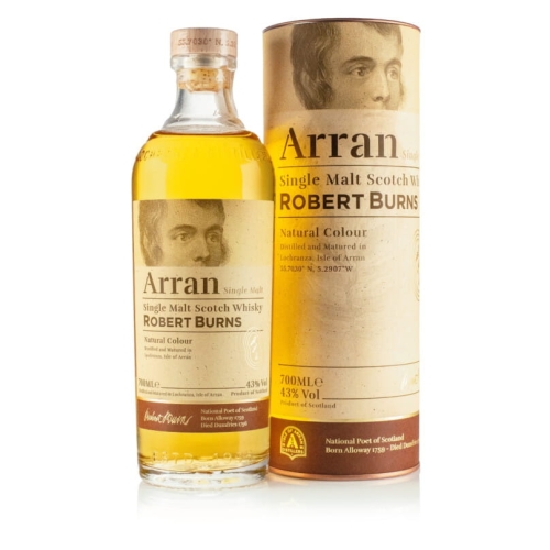 Whisky Robert Burns Single Malt 0,7l 43% + tuba