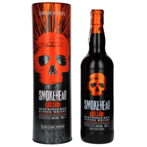 Whisky Smokehead Rum Cask Rebel Single Malt Islay 0,7l 46% + tuba