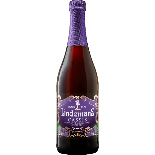 Piwo Lindemans Cassis Lambic Beer 0,25l 3,5% but. imp