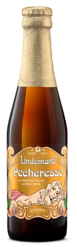 Piwo Lindemans Pecheress 0,25l 2,5% but. imp.