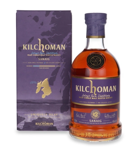 Whisky Kilchoman Sanaig Single Malt 0,7l 46% + kart.