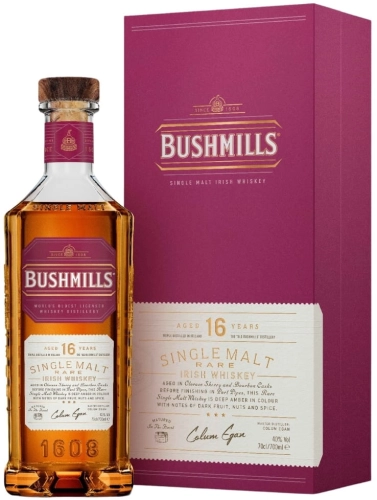 Whiskey Bushmills 16Y Single Malt 0,7l 40% pudełko
