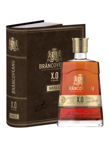 Brandy Brancoveanu X.O Vinars Noble 0,7l + kart.( książka )