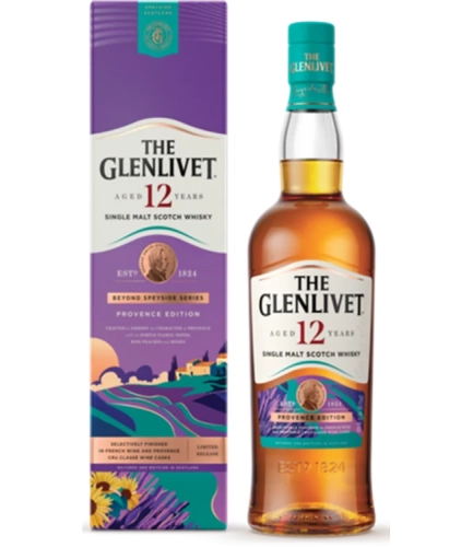 Whisky The Glenlivet 12Y Provence Edit.0,7l 40% + kart.