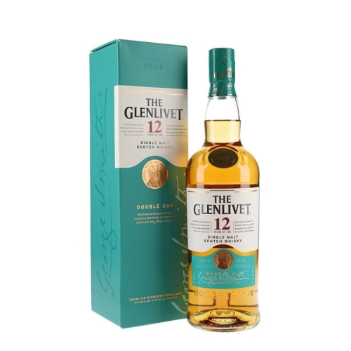 Whisky The Glenlivet 12Y 0,7l 40% + kartonik