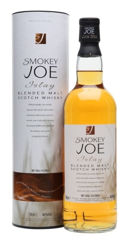 Whisky Smokey Joe Islay Blended Malt 0,7l 46% + tuba