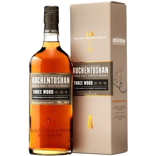 Whisky Auchentoshan Single Malt Three Wood 0,7l 43% + kartonik