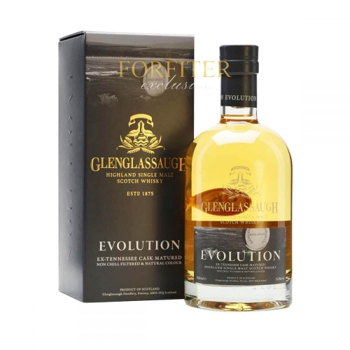 Whisky Glenglassaugh Evolution Single Malt 0,7l 50% + karton