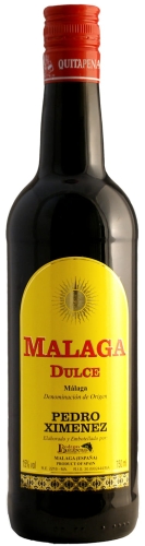 Wino Malaga Pedro Ximenez 0,75l 15% cz/sł