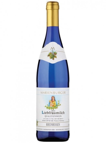 Wino Liebfraumilch 0,75l b/p/s ( niebieskie )